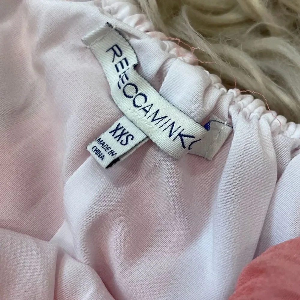 Rebecca Minkoff Ombre off shoulder dress xxs